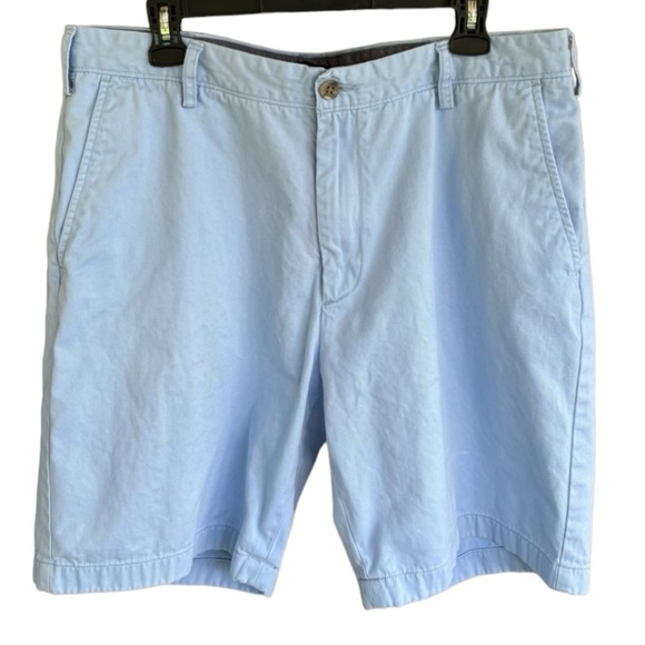Nautica Deck Shorts Size 36 Light Blue Chino Short 8.5" Inseam - Picture 5 of 8